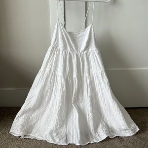 Aritzia Sunday Best White Summer Dress XS